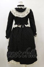 画像2: Hoshibako Works / リボンフローラコットンレースロングワンピース M ブラック H-26-03-11-1074-LO-OP-NS-ZH (2)