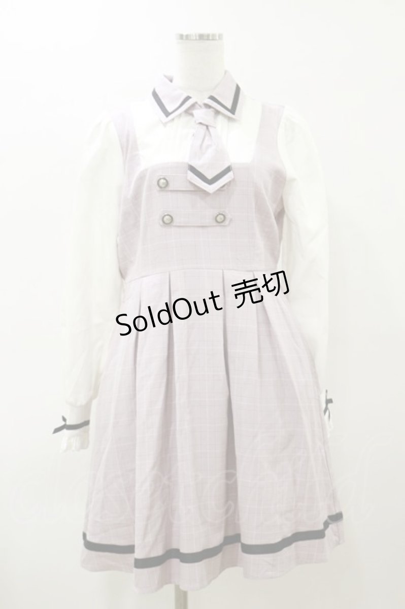 画像3: Dear My Love / フリルケープ探偵ワンピース L ピンク H-26-03-11-1075-EL-OP-NS-ZH (3)