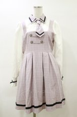 画像3: Dear My Love / フリルケープ探偵ワンピース L ピンク H-26-03-11-1075-EL-OP-NS-ZH (3)