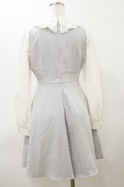 画像2: evelyn / 襟フリルワンピース Free ブルー H-26-03-11-1077-LO-OP-NS-ZH