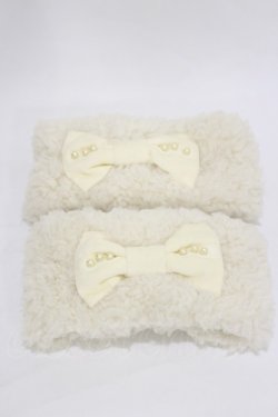 画像1: Innocent World / シープファーブーツカバー  オフ H-26-03-11-1012-IW-ZA-NS-ZH