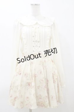 画像1: LIZ LISA / 花柄切替ワンピース Free オフ/生成り H-26-03-11-1079-LO-OP-NS-ZH