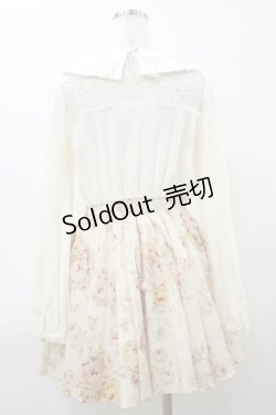 画像2: LIZ LISA / 花柄切替ワンピース Free オフ/生成り H-26-03-11-1079-LO-OP-NS-ZH