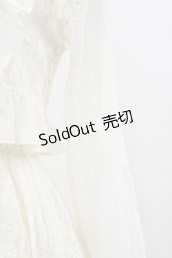 画像3: DearMyLove / レースセットアップ風ワンピース M アイボリー H-26-03-11-1080-EL-OP-NS-ZH