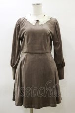 画像1: Fi.n.t / クレリックベロアミニワンピース Free GREGE H-26-03-11-1081-CA-OP-NS-ZH (1)