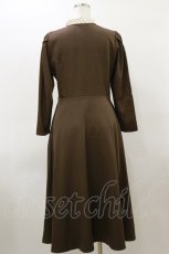 画像2: an another angelus / ドットヨークボウタイワンピース Free BROWN H-26-03-11-1082-CA-OP-NS-ZH (2)