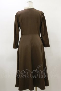 画像2: an another angelus / ドットヨークボウタイワンピース Free BROWN H-26-03-11-1082-CA-OP-NS-ZH