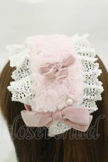 画像2: BABY,THE STARS SHINE BRIGHT / Ruban de Noel Neigeドレスカチューシャ  ピンク H-26-03-11-1022-BA-AC-NS-ZH (2)