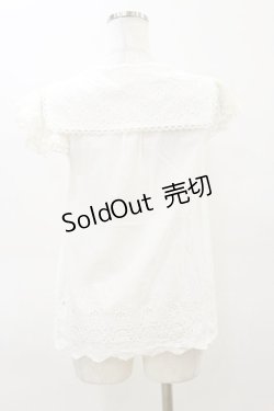 画像2: LIZ LISA / セーラーブラウス Free 白 H-26-03-11-1028-LO-BL-NS-ZH