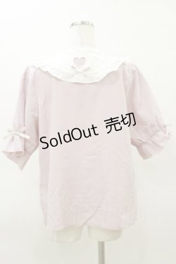 画像2: DearMyLove / 選べるくり抜きモチーフブラウス 3L ピンク H-26-03-11-1035-EL-BL-NS-ZH