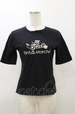 画像1: Fi.n.t / マルシェフルーツロゴT Free BLACK H-26-03-11-1041-CA-TS-NS-ZH (1)