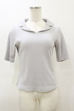 画像1: an another angelus / セーラーカラートップス Free light gray H-26-03-11-1043-CA-TO-NS-ZH