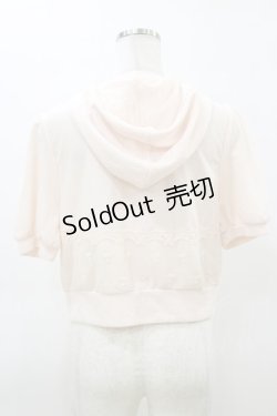 画像2: LIZ LISA / チュール切替パーカー Free ピンク H-26-03-11-1047-LO-TO-NS-ZH