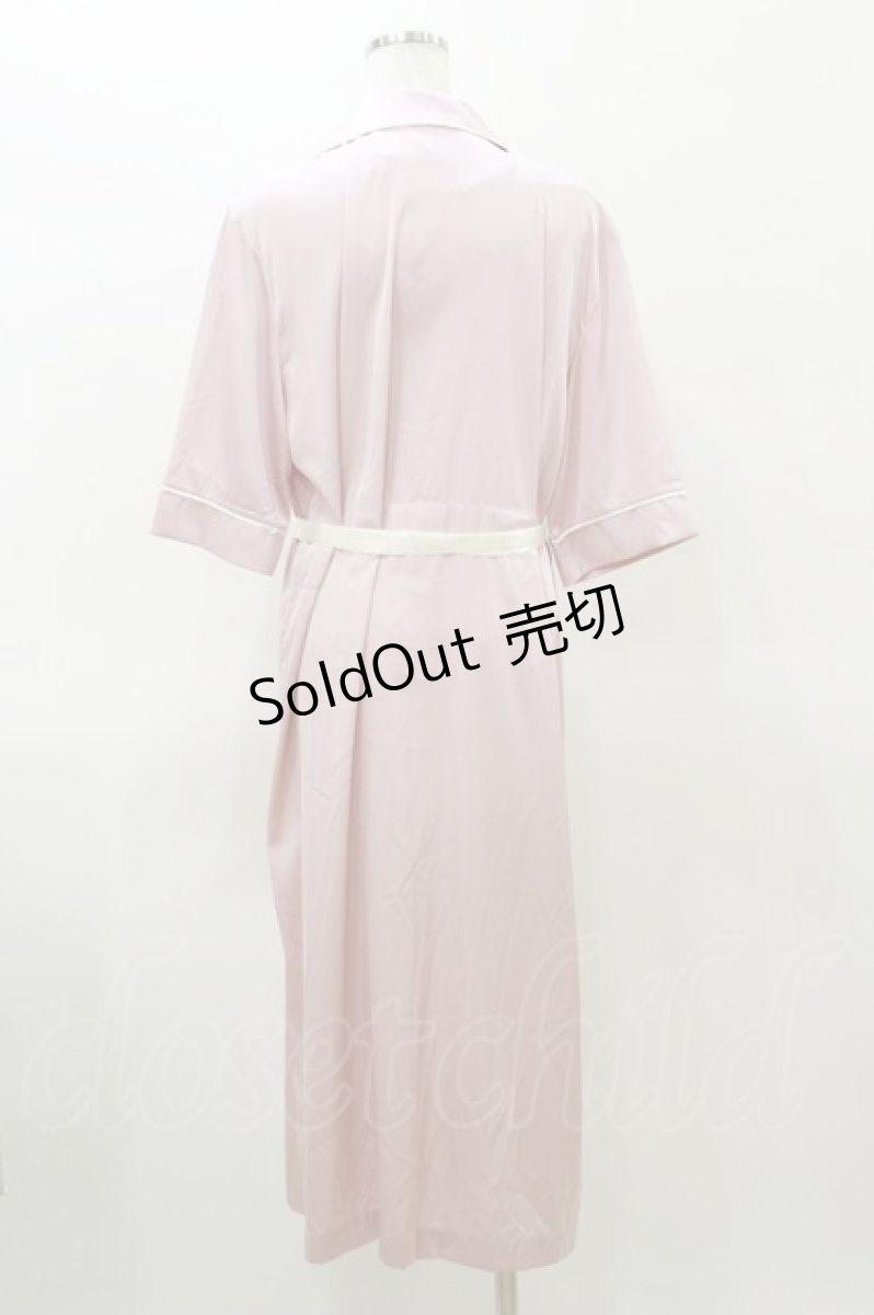 画像2: Ank Rouge / クロスサテンガウン M ピンク H-26-03-11-1050-CA-OP-NS-ZH (2)