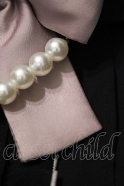 画像3: Ank Rouge / パールリボンタックブラウス M ブラック H-26-03-11-052-CA-BL-NS-ZH