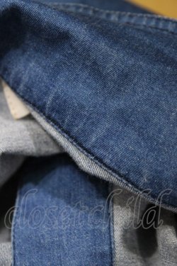 画像3: LODISPOTTO / 襟お花モチーフジャケット M ブルー H-26-03-11-053-LO-JA-NS-ZH