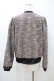 画像2: axes femme / ファンシーツイードカットカーディガン M ブラック H-26-03-11-054-AX-TO-NS-ZH (2)