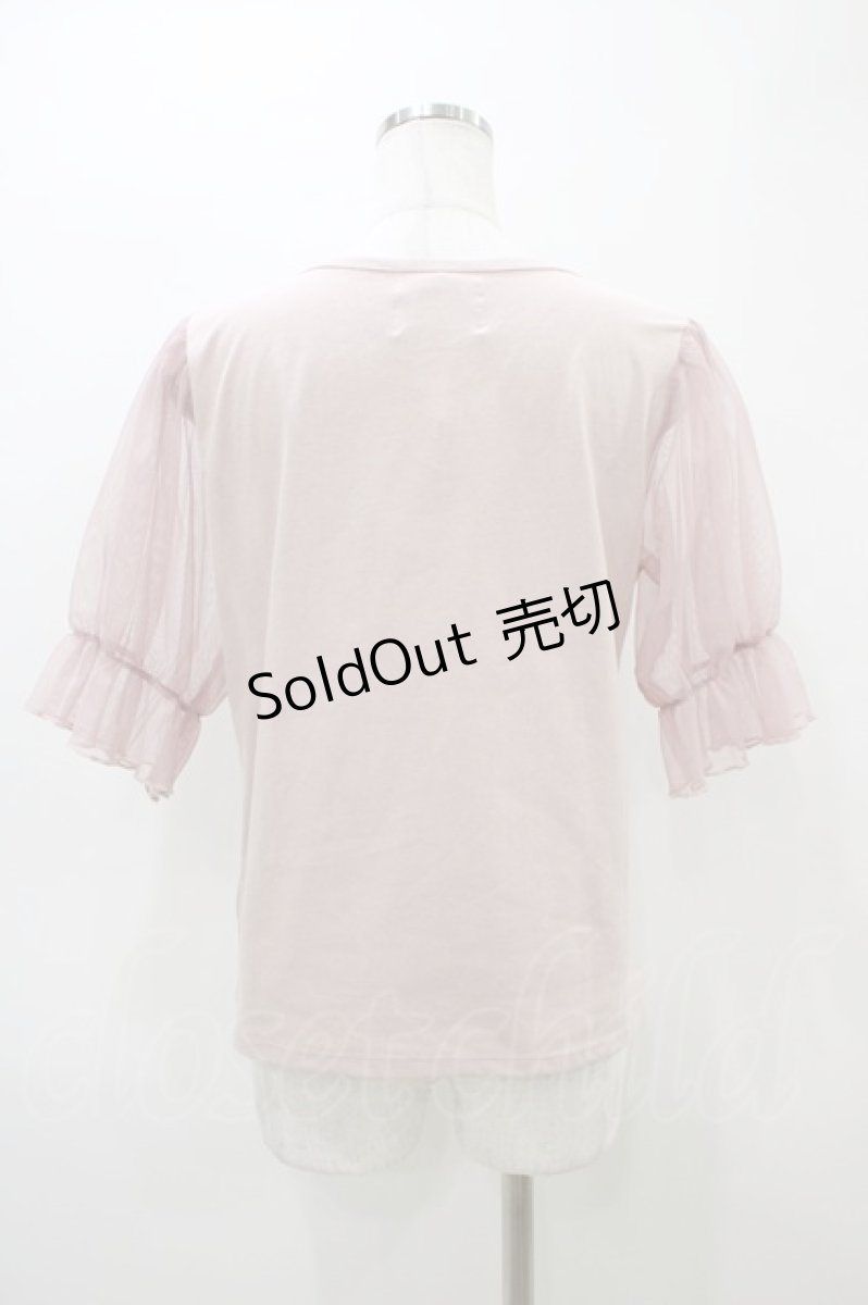 画像2: m petit by misako / MSシアーソデプルオーバー L ピンク H-26-03-11-057-LO-TO-NS-ZH (2)