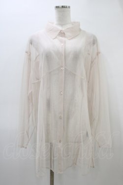 画像1: Melt the lady / チュールブラウス Free  H-26-03-11-058-PU-BL-NS-ZH