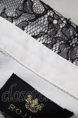 画像4: Rojita / ラッフル肩開き半袖ブラウス Free ホワイト H-26-03-11-059-LO-BL-NS-ZH