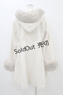 画像2: Rojita / ハートビジュバックルコート Free アイボリー H-26-03-11-063-LO-CO-NS-ZH