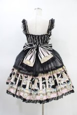 画像2: Angelic Pretty / Day Dream CarnivalジャンパースカートSet Free ブラック H-26-03-11-011-AP-OP-NS-ZH (2)