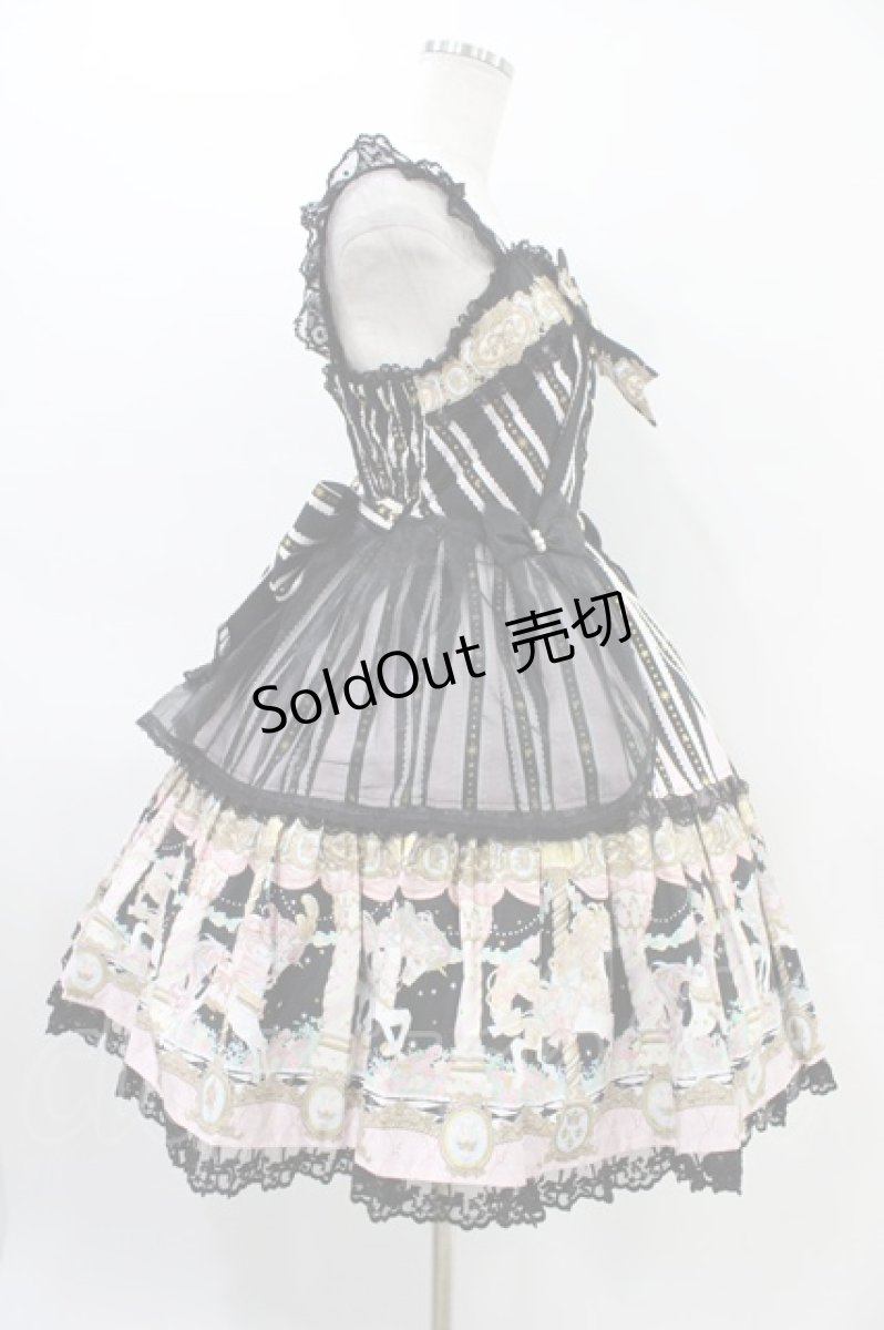 画像3: Angelic Pretty / Day Dream CarnivalジャンパースカートSet Free ブラック H-26-03-11-011-AP-OP-NS-ZH (3)