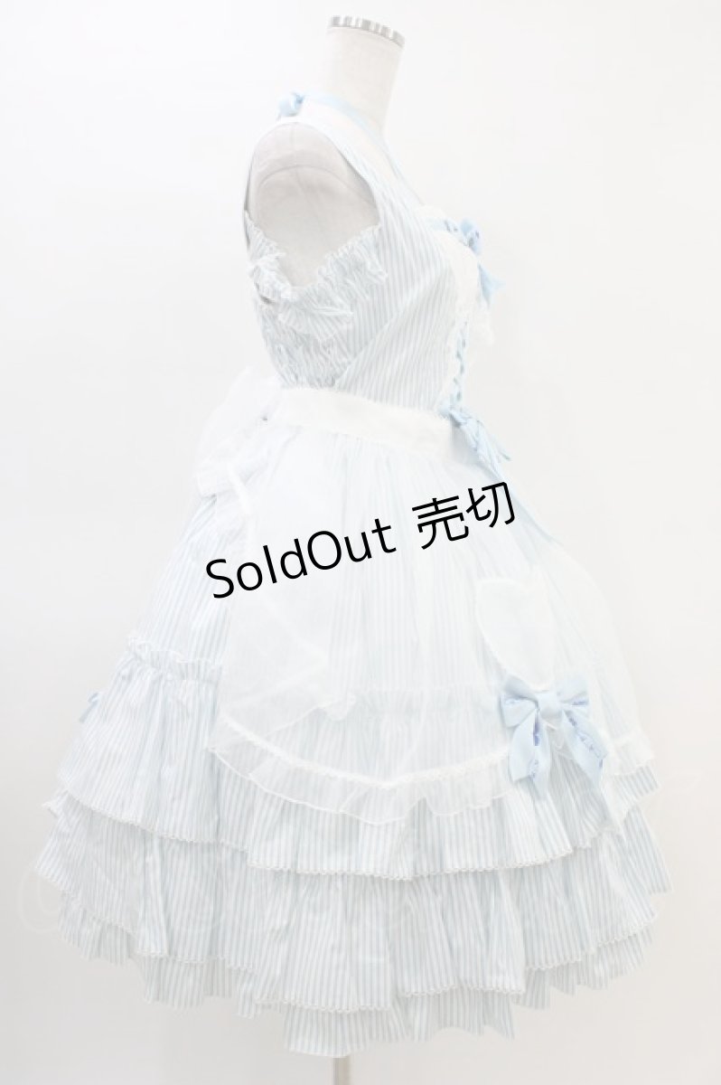 画像3: metamorphose / シナモロールコラボ　エプロン付きジャンパースカート サイズ1 サックス H-26-03-11-014-ME-OP-NS-ZH (3)