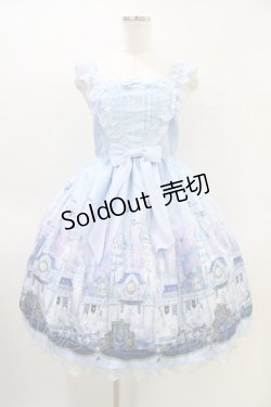 画像1: Angelic Pretty / Castle Mirageジャンパースカート Free サックス H-26-03-11-015-AP-OP-NS-ZH