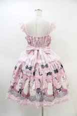 画像2: Angelic Pretty / Princess Puppyティアードジャンパースカート Free ピンク H-26-03-11-018-AP-OP-NS-ZH (2)