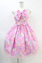 Angelic Pretty / SPACE TOYSジャンパースカート Free ピンク H-26-03-11-020-AP-OP-NS-ZH