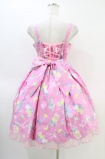 画像2: Angelic Pretty / SPACE TOYSジャンパースカート Free ピンク H-26-03-11-020-AP-OP-NS-ZH (2)