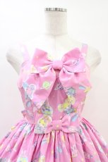 画像4: Angelic Pretty / SPACE TOYSジャンパースカート Free ピンク H-26-03-11-020-AP-OP-NS-ZH (4)