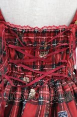 画像6: Angelic Pretty / British Bear Specialジャンパースカート Free ワイン H-26-03-11-021-AP-OP-NS-ZH (6)