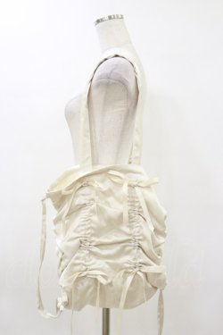 画像1: Fi.n.t / ドロストリボンナップサック  IVORY H-26-03-12-001-CA-BG-NS-ZH