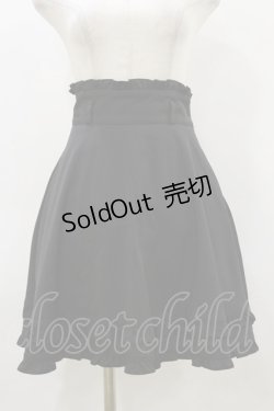 画像1: Honey Cinnamon / ハートバックルフレアスカート Free ブラック H-26-03-12-051-LO-PA-NS-ZH