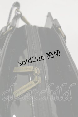 画像3: metamorphose / スワン刺繍バッグ  ブラック H-26-03-12-006-ME-BG-NS-ZH