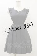 Fi.n.t / バックリボン2wayエプロンジャンパースカート Free GRAY H-26-03-12-060-CA-SK-NS-ZH