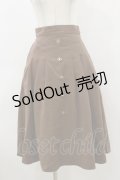 Fi.n.t / フロント釦タックフレアースカート Free BROWN H-26-03-12-061-CA-SK-NS-ZH
