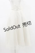 F&A / バックリボン2wayコルセットチュールスカート Free IVORY H-26-03-12-062-LO-SK-NS-ZH