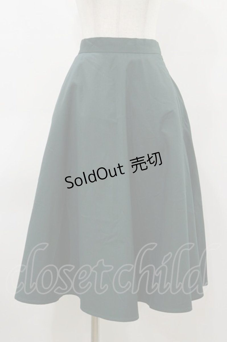 画像3: F&A / コルセットベルト2wayフレアースカート Free GREEN H-26-03-12-063-LO-SK-NS-ZH (3)