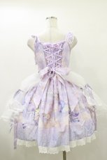 画像2: BABY,THE STARS SHINE BRIGHT / スピカと面影星座の子柄ジャンパースカート Free ラベンダー H-26-03-12-069-BA-OP-NS-ZH (2)