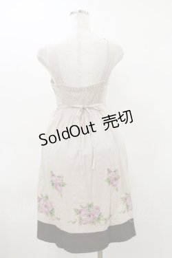 画像2: an another angelus / ローズプリントワンピース Free ピンク H-26-03-12-074-CA-OP-NS-ZH