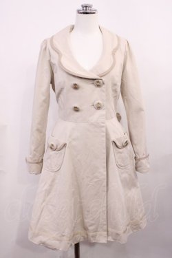 画像1: Fi.n.t / デイジーボタンコート Free アイボリー H-26-03-12-1037-CA-CO-NS-ZH