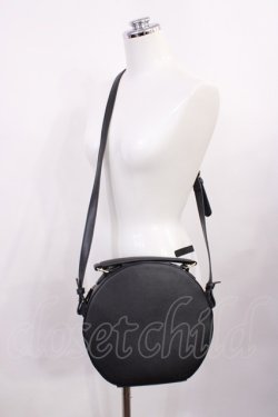 画像1: Fi.n.t / リボンハーフムーンポシェット  ブラック H-26-03-12-1038-CA-BG-NS-ZH