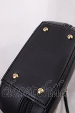 画像2: Fi.n.t / リボンハーフムーンポシェット  ブラック H-26-03-12-1038-CA-BG-NS-ZH (2)