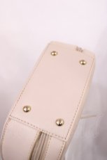 画像2: Fi.n.t / リボンハーフムーンポシェット  アイボリー H-26-03-12-1039-CA-BG-NS-ZH (2)