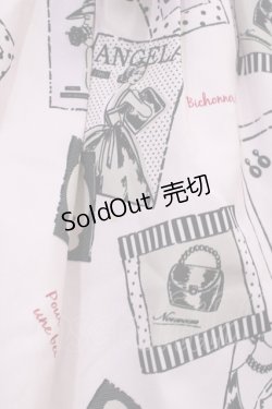 画像3: Fi.n.t / ブティックポスター柄タックスカート Free ラベンダー H-26-03-12-1018-CA-SK-NS-ZH