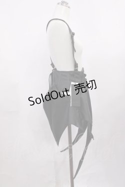 画像2: Hoshibako Works / ナイト・イーヴィル ハーネスコルセット M ブラック H-26-03-12-1019-LO-SK-NS-ZH