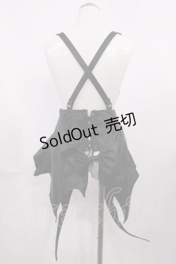 画像3: Hoshibako Works / ナイト・イーヴィル ハーネスコルセット M ブラック H-26-03-12-1019-LO-SK-NS-ZH